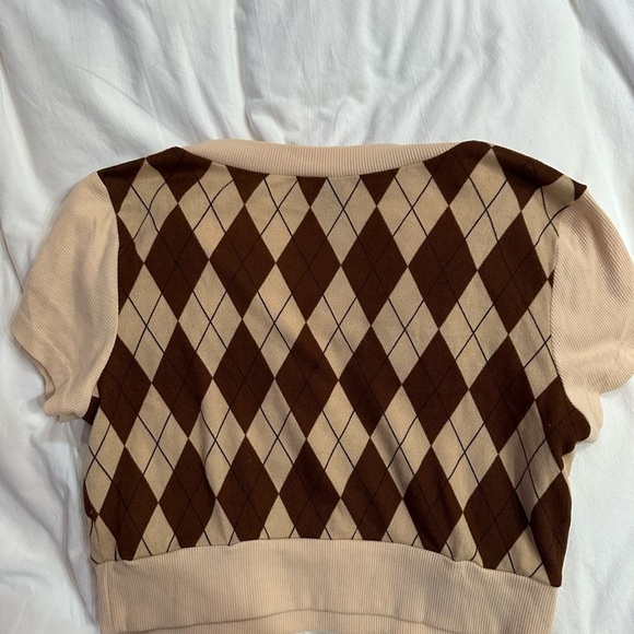 Plaid checkered crop top​​​​​ - Picture 3 of 3